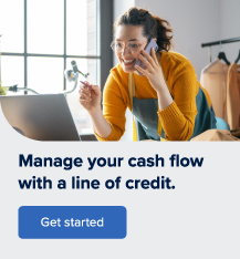 Manage your cashflow with a line of credit